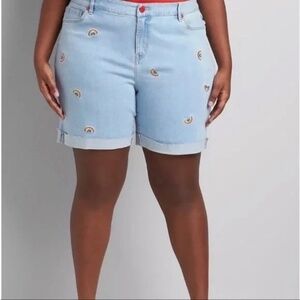Rainbow Shorts Lane Bryant 18W